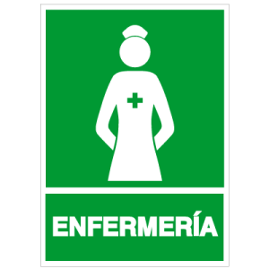 Señaléticas de evacuación y emergencia, señalética de enfermería